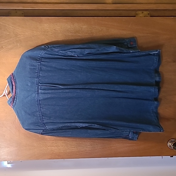 Long sleeved denim top - Picture 2 of 2